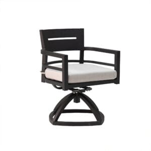 Bellmore Swivel Rocker with ALuminum Frame and Sunbrella Cushion - Life Outside
