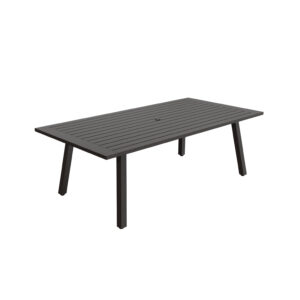 Bloomington Collection Bloomington 44 x 84 Rectangle Aluminum Dining Table - Life Outside