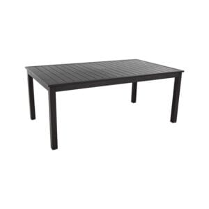 Fiona Collection Fiona Moden 42" x 72" Rectangle Dining Table with Aluminum Frame and Post Legs - Life Outside
