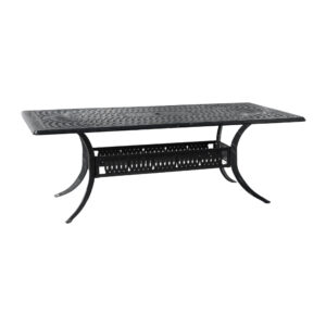 Hamilton Collection Hamilton 42inch x 84inch Cast Aluminum Rectangle Dining Table