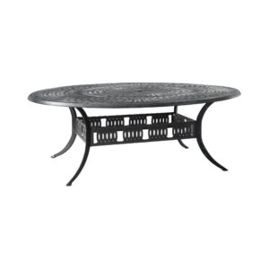 Hamilton Collection Hamilton 60inch x 84inch Cast Aluminum Oval Dining Table
