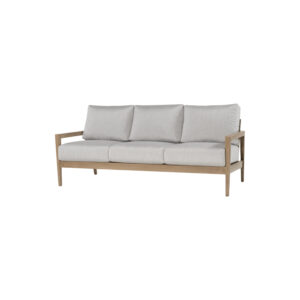 Mason 3-person Sofa with Hand Painted Aluminum Frame and Sunbrella Fabric Cushion - Life Outside