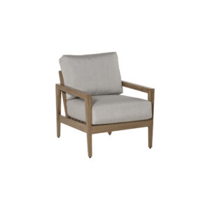 Mason Arm Chair with Hand Painted Aluminum Frame and Sunbrella Fabric Cushion - Life Outside
