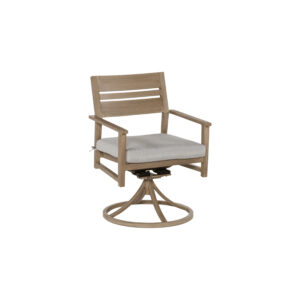 Mason Swivel Rocker with Hand Pained Aluminum Frame and Sunbrella Fabric Cushion