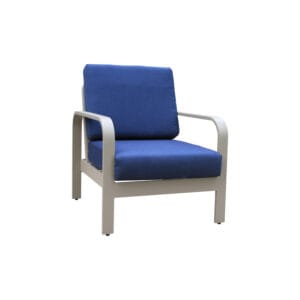 Westwind Collection Westwind Club Chair with Aluminum Frame and All-weather Sunbrella Fabric Cushion